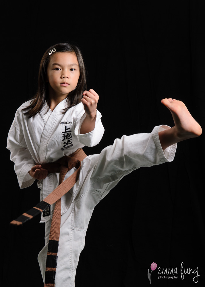 T Rose’s Karate Dojo Student Portraits – Emma Fung Photography